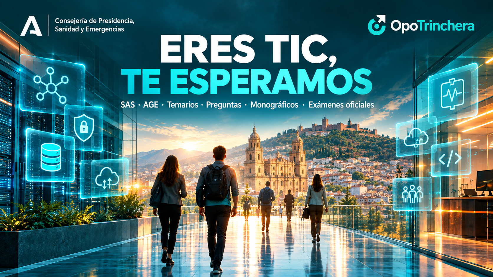 Eres TIC, te esperamos: temarios, preguntas, monográficos y exámenes oficiales en todas las categorías TIC